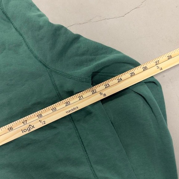 Vintage Y2K Forest Green Zip Up Nike Hoodie - Picture 4 of 6